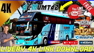 AL-MUMTAZ COACH YUTONG Nova 4k livery FREE link Download ASK OFFICIAL PK VIP YouTube okay 👍 💯🔥👑💗💓🎁 screenshot 5