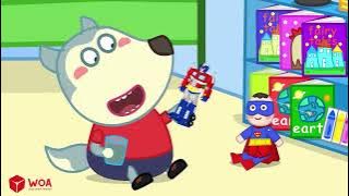 Which Emoji Is Right, Wolfoo 2|37 series | Family Kids Cartoon