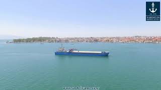 MV CAPTAIN DIAMANTIS - Berthing operations at Preveza port on 06.07.18