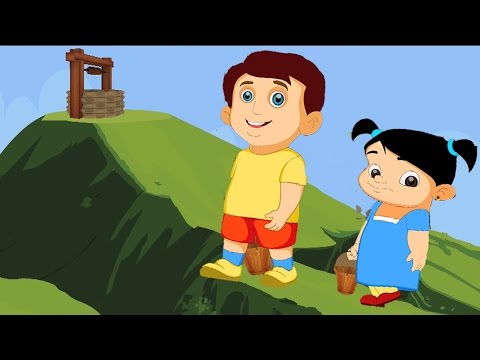 Jack And Jill Nursery Rhyme With Lyrics Rhymes For Kids