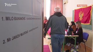 Drugi krug predsjedničkih izbora u Crnoj Gori