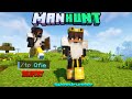 Minecraft manhunt but hunters can tpteleport to me  minecraft malayalam  qfie