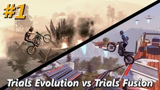 Trials Fusion vs. Trials Evolution - Remakes vs. Originals (Episode #1)