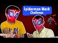 Indian Spiderman Pavitr Prabhakar Mask Cardboard DIY CHALLENGE | SPIDER-MAN ACROSS THE SPIDER-VERSE