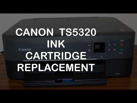 Canon TS5320 Ink Cartridge Replacement review.