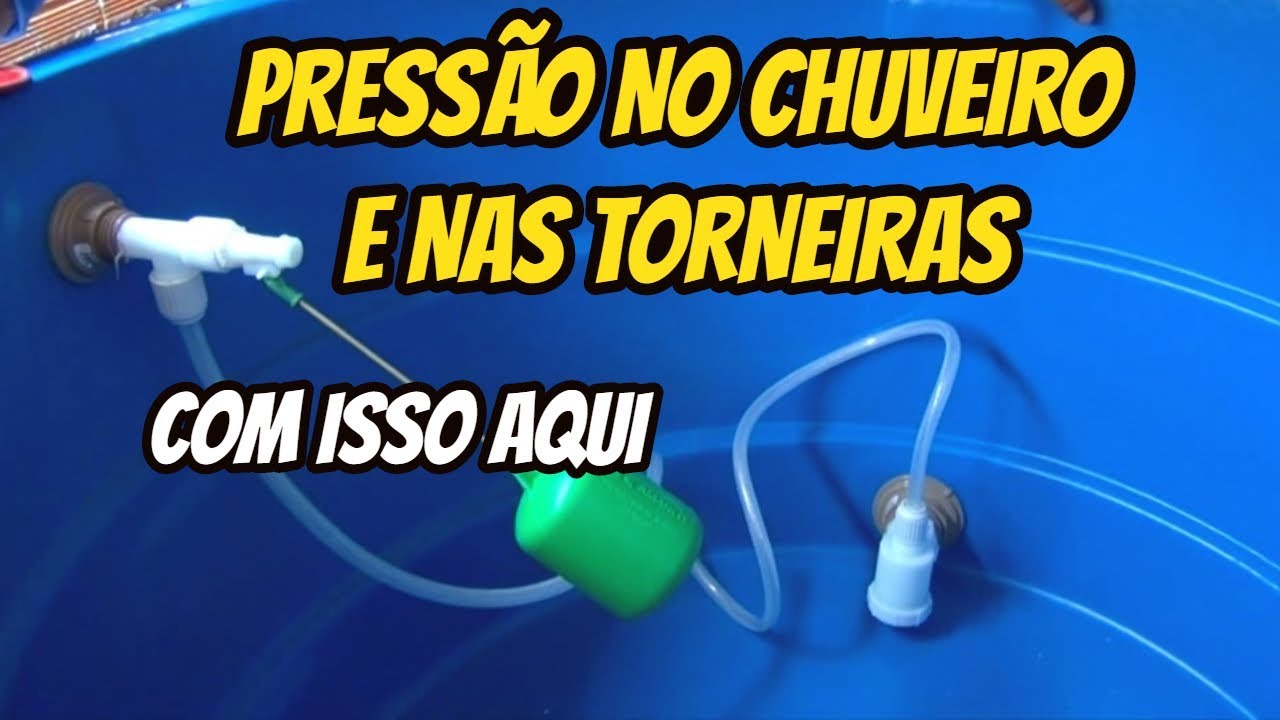 Como Aumentar A Pressão Da Agua No Chuveiro