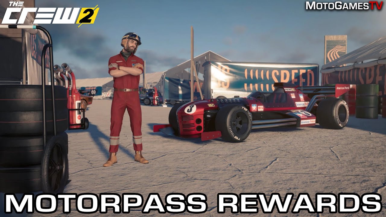The Crew 2 - Motorpass Intro and All Rewards from Season 3 Episode 2 - US Speed Tour West