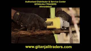 Stanley STGS7100 710W 100mm Small Angle Grinder - GITANJALI TRADERS