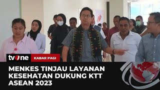Menkes Lakukan Inspeksi Fasilitas Kesehatan Jelang KTT Asean 2023 | Kabar Pagi tvOne screenshot 2