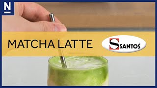 Matcha Latte - Santos Complete Bowl with Foam Milk Agitator