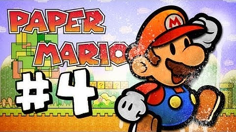 Paper Mario Nintendo 64 Walkthrough Part 4 - The Shooting Star Summit