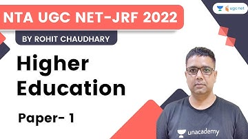 Paper 1 | Higher Education | Wifistudy UGC NET Hindi | Rohit Chaudhary