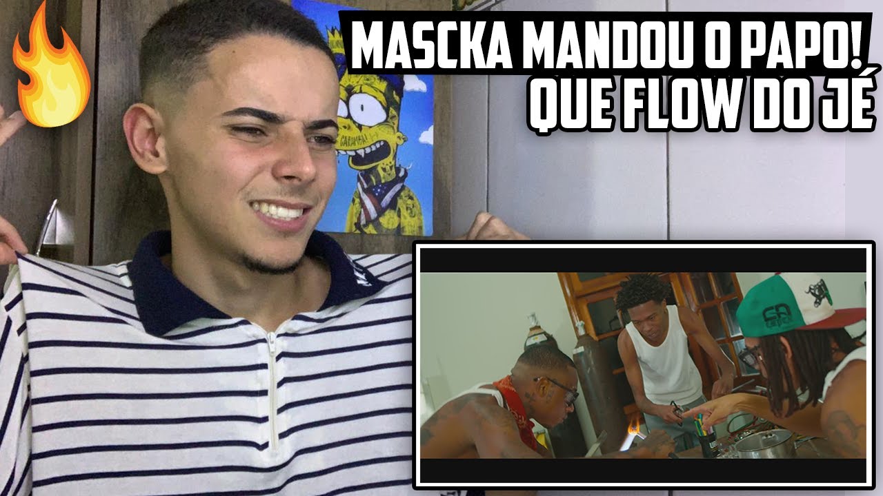Young Mascka - Drip De Negão Ft. Jé Santiago, Dfideliz (Official Music Video) REACT/ANÁLISE