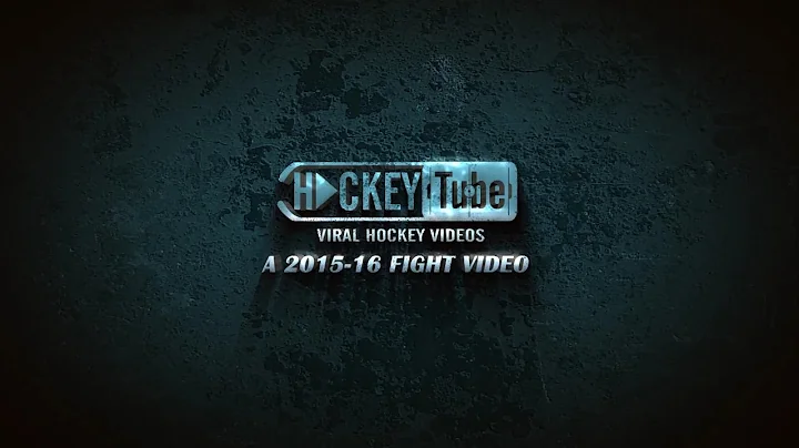 BCHL Fight - Oliver vs Mitchell