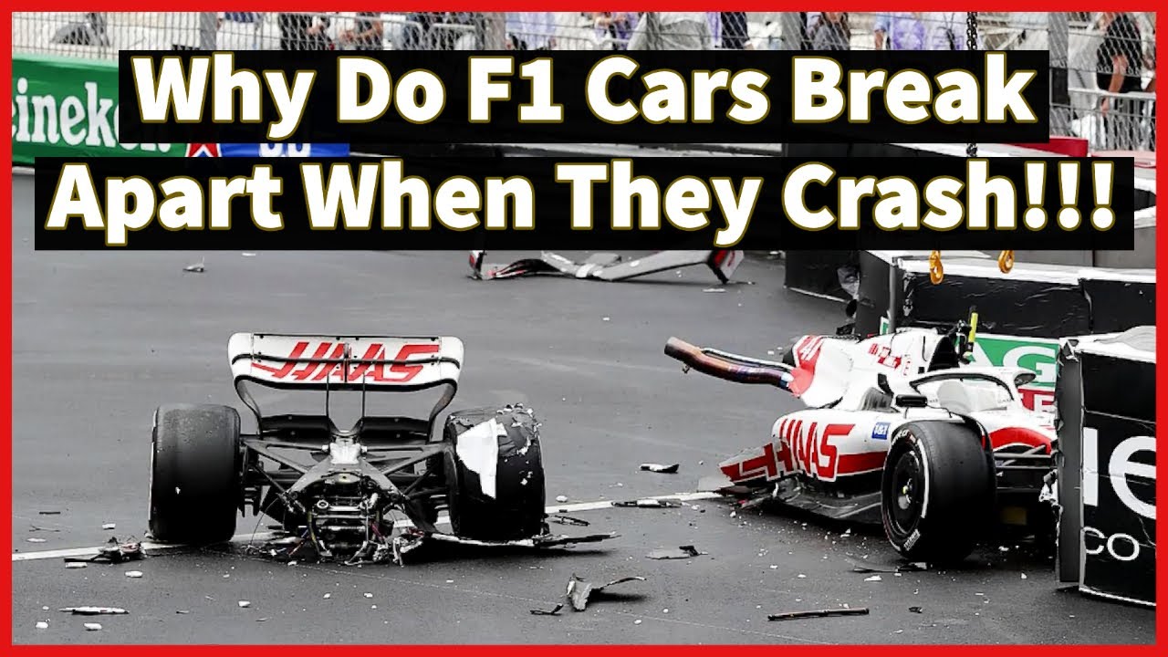 Why Do F1 Cars Break Apart When They Crash!!! YouTube