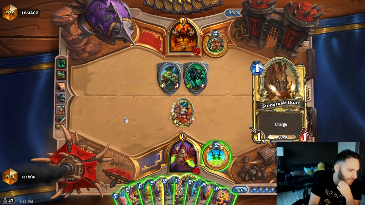 Reckful Hearthstone 🚀 Reckful 🚀 there's no way I lose this game