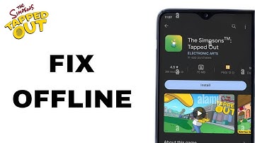 How To Fix And Solve Offline On The SimpSons Tapped Out App | Final Solution