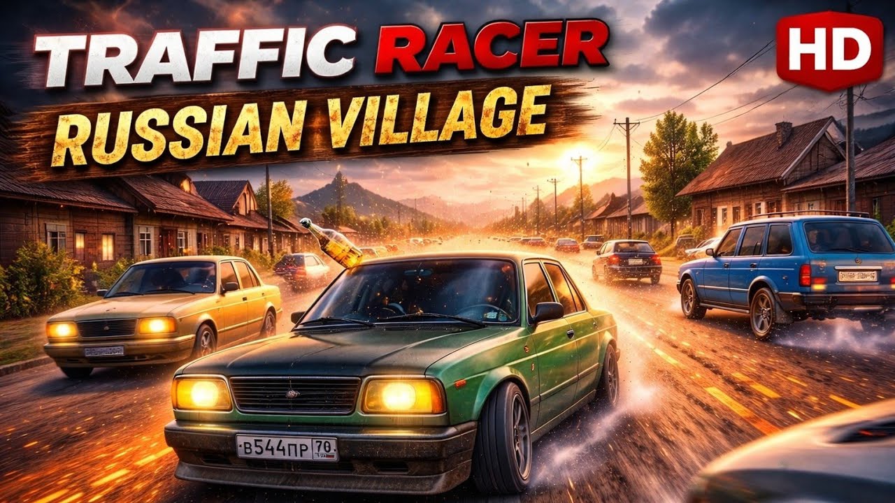 Traffic Racer Russian Village | High Speed Racing Gameplay