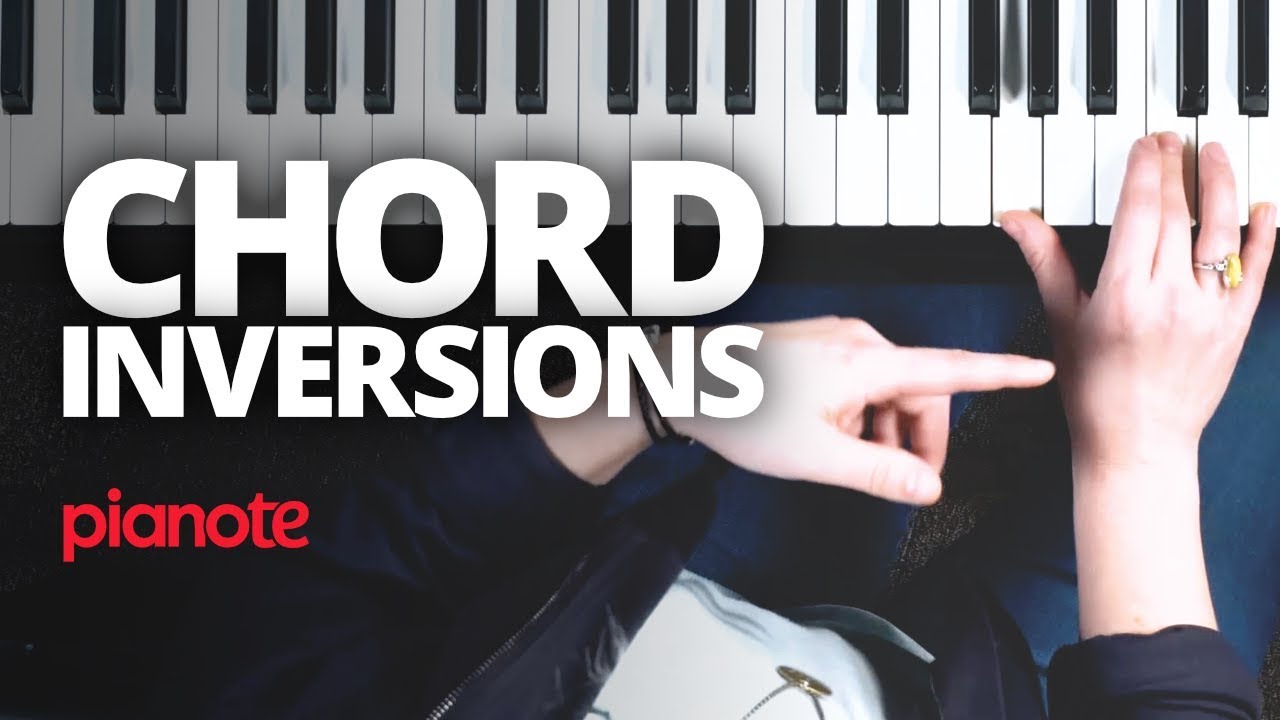 Chord Inversions Piano Chart