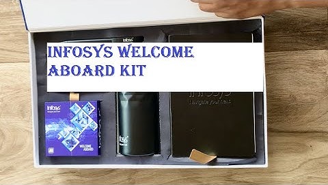 Infosys Welcome Aboard Kit Opening 2021