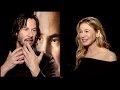 Keanu Reeves & Renée Zellweger (FUNNY) Reaction On watching their younger self in old movies