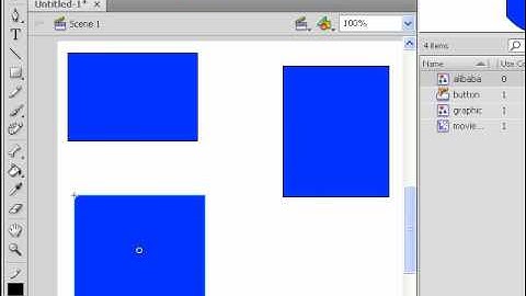 Flash CS4 Tutorial Course Library Palette - Lesson 18