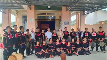 Lớp trình diễn cồng chiêng tại tổ 4 phường Ayunpa, Gia Lai 2025 @festivals81 