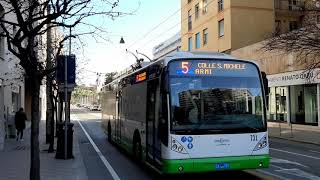 Filobus Cagliari / Trolleybus Cagliari , Sardinia 2020