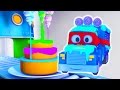アイスクリームトラック - スーパートラッ 🚚 子供向けトラックアニメ