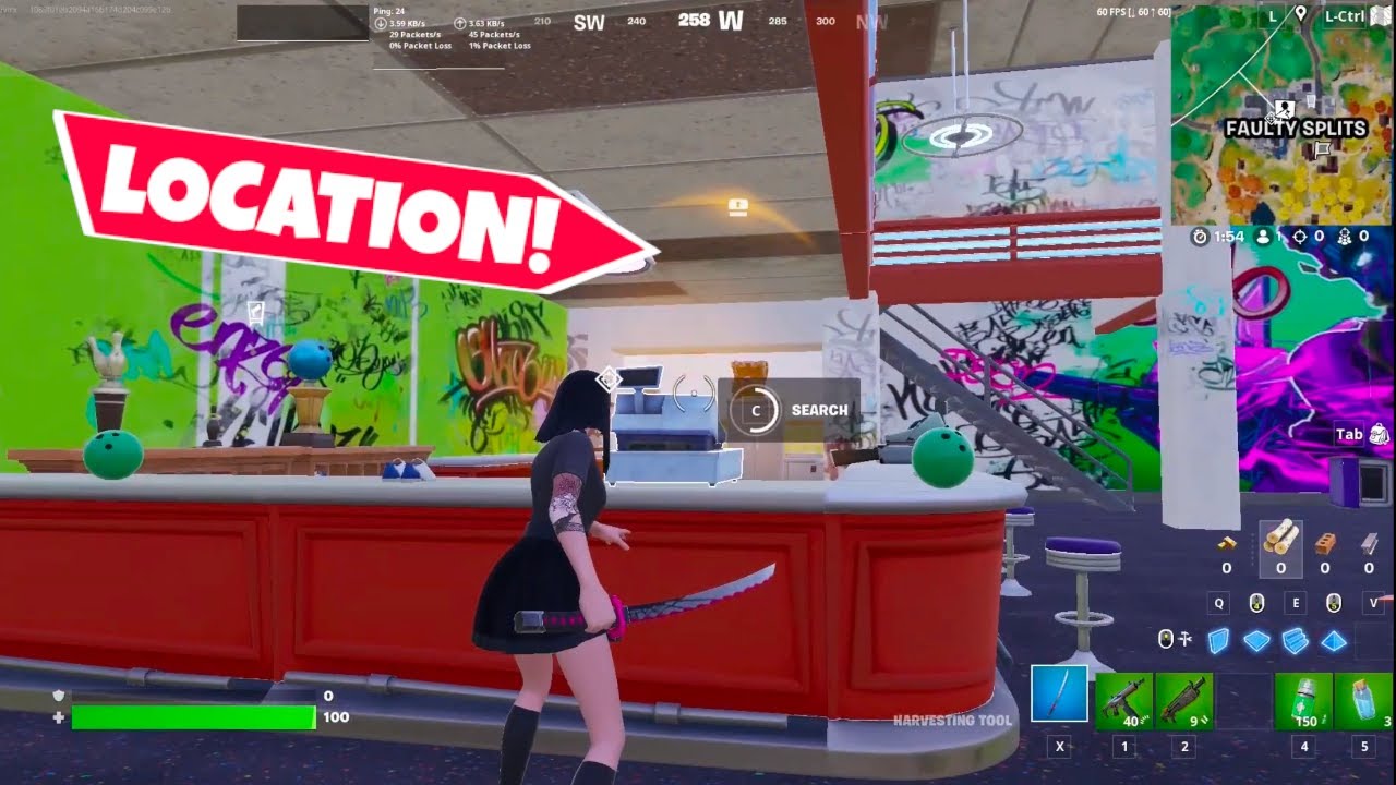 Search Safes or Cash Registers Fortnite Chapter 4 Challenges YouTube