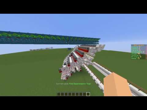 Minecraft analog subtractor