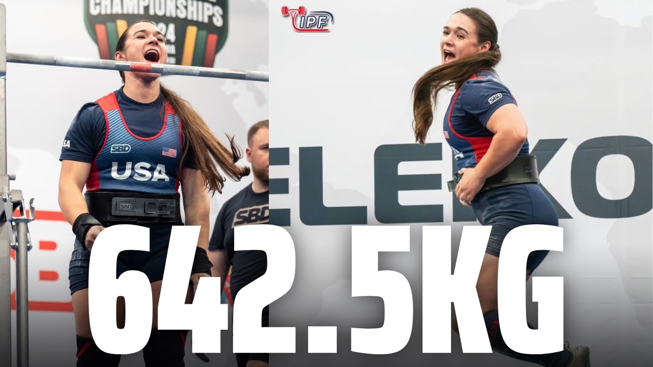 Amanda Lawrence USA | 1st Place 84kg Class | 642.5kg Total | IPF Worlds 2024