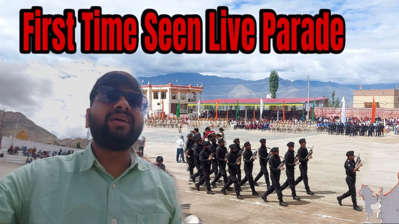 First Time Ever! 🇮🇳 Parade at Polo Ground Leh-Ladakh | Historic Moments!