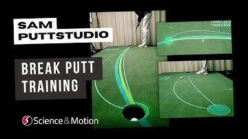 SAM PuttStudio - Variable Break Putt Training with Live Aim Display