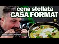 Cena stellata a casa format  stella verde michelin 