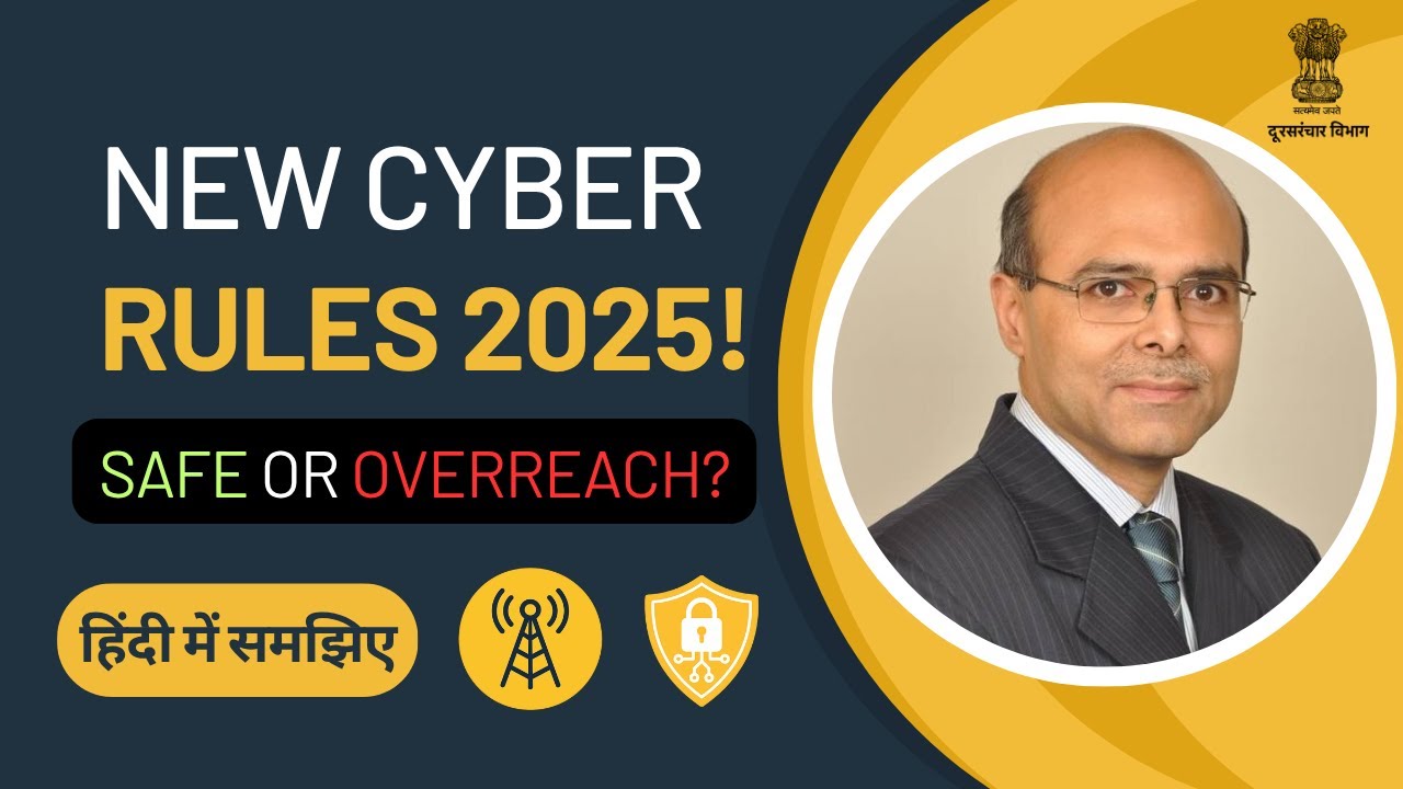 Telecom Cyber Security Rules 2025 Explained | Impact on OTT, Banks ...