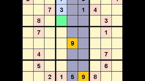 How to Solve The Toronto Star Five Star Sudoku February 5, 2022