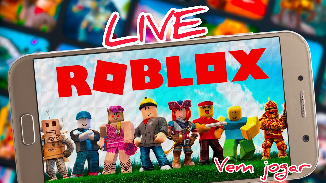 LIVE -VAMOS JOGAR ROBLOX 