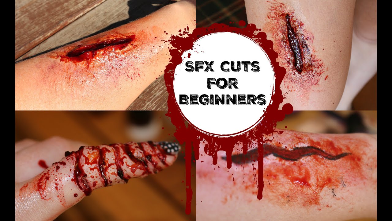 HOW TO FAKE Cuts for Beginners! 4 Different Ways! Jade Madden YouTube HOW TO FAKE Cuts for Beginners! 4 Different Ways! Jade Madden YouTube