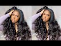 Best Kinky Straight U Part Wig! Blow Out Curls ft Wiggins Hair