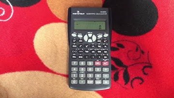 How to reset and fix the decimal problem of scientific calculator ?