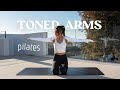 8 MIN TONED ARMS pilates workout (beginner, no equipment)