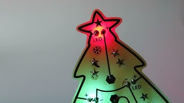 C1225 - Learn to Solder "Mesmerizing Christmas Tree" Kit