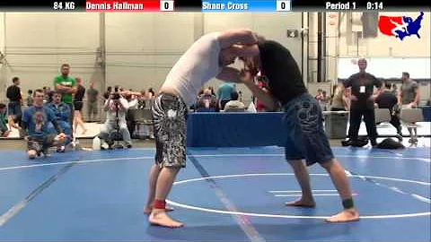 Dennis Hallman vs. Shane Cross at 2013 Grappling W...