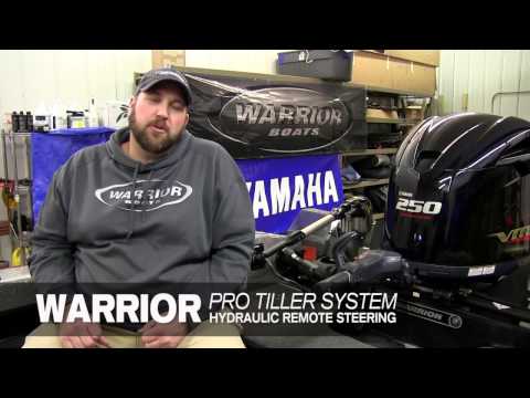 Warrior Pro Tiller System - Warrior Boat Center - Ramsey, MN & Chippewa Falls, WI