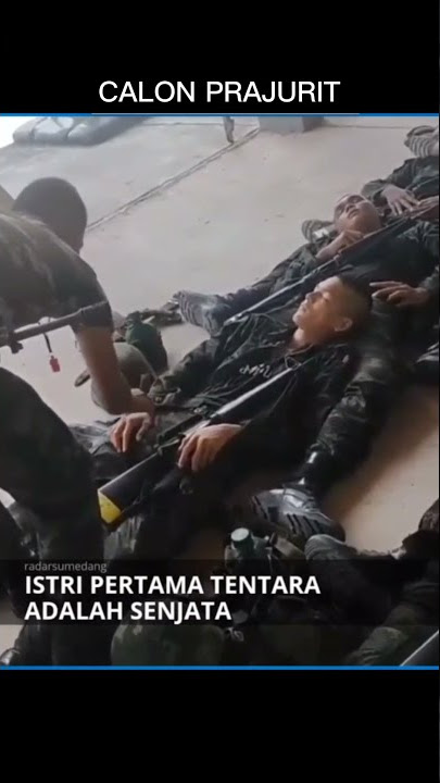 ISTRI PERTAMA PRAJURIT TNI ADALAH SENJATA #shorts