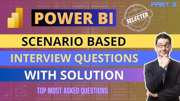 Power BI Scenario based interview questions with solution | Power BI interview | Power BI |#powerbi