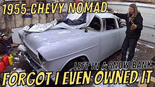 ABANDONED 1955 Chevy Nomad - The Car The Internet Won't Let Me Forget About!