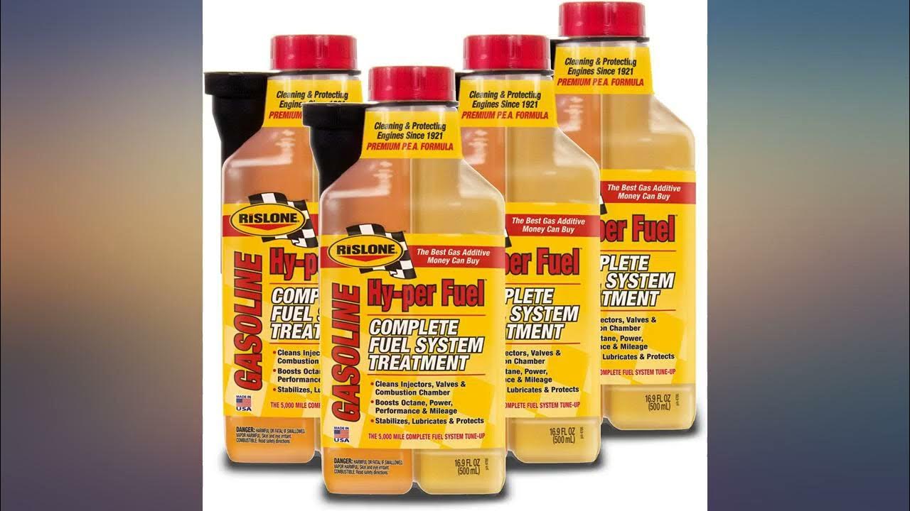 Rislone Hyper Fuel Complete Fuel System Cleaner Gas (Pack of 4