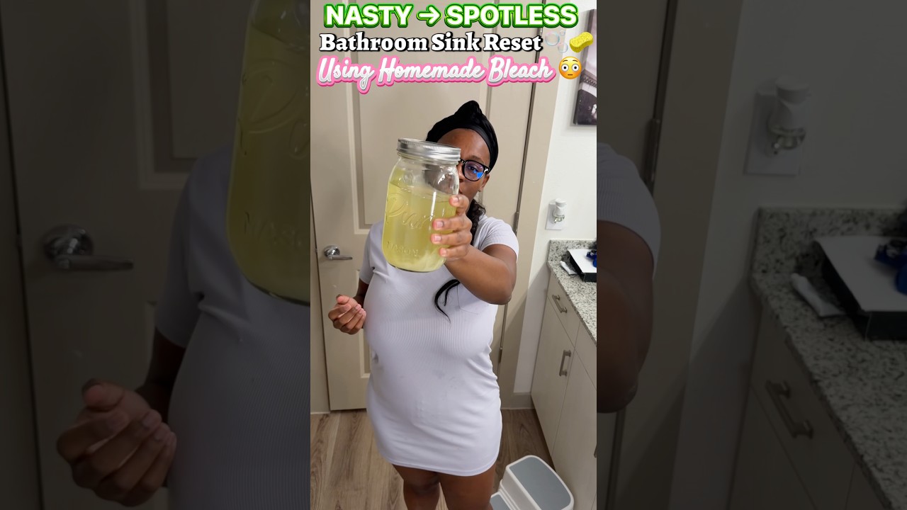 Homemade Natural Bleach Cleaning Test (Works Better Than Store Bought) 